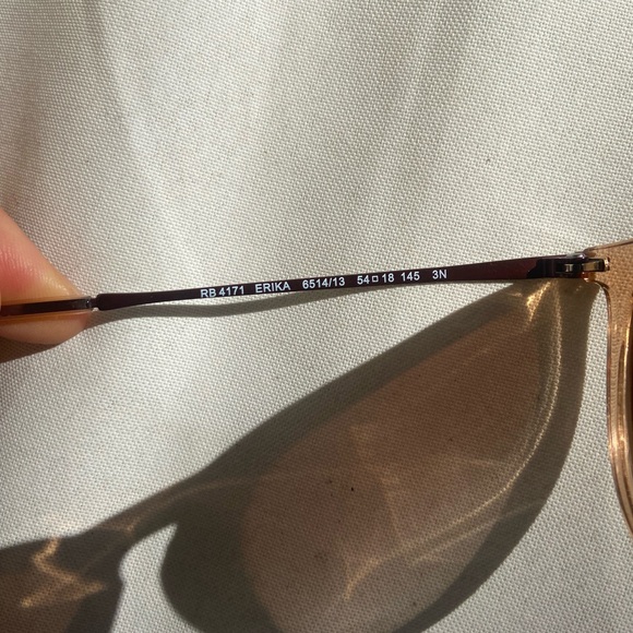 Ray-Ban Black and Brown Sunglasses - Picture 3 of 4